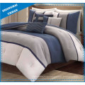 6 Piece Patchwork Style Polyester Comforter Set